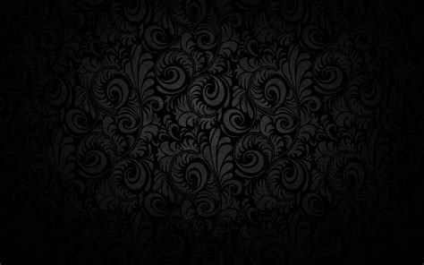 Amazing Black Pattern Design Hd Wallpaper