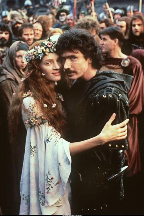 Uma Thurman As Maid Marian And Patrick Bergin As Robin Hood 1991 Robin