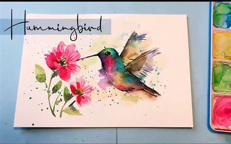 How To Paint A Hummingbird 10 Amazing And Easy Tutorials