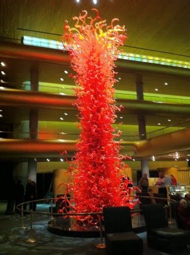 Dale Chihuly Sculpture At Abravanel Hall In Salt Lake City Ut Exquisite Glass Blowing