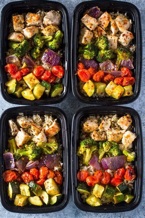 15 Healthy And Easy Meal Prep Bowl Recipes Salad Meal Prep Chicken Meal Prep Healthy Meal Prep
