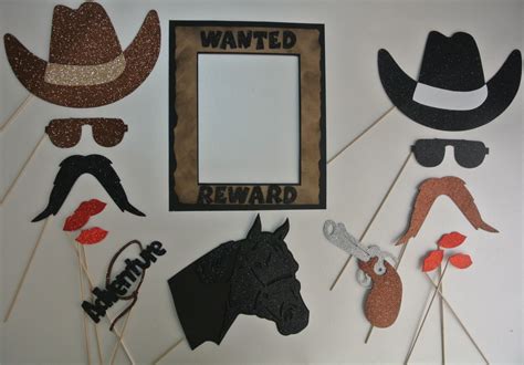 Western Photo Booth Props Cowboy Photo Booth Props Sams