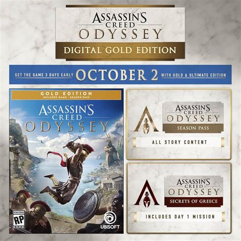 Assassin S Creed Odyssey Gold Edition Steelbook Playstation