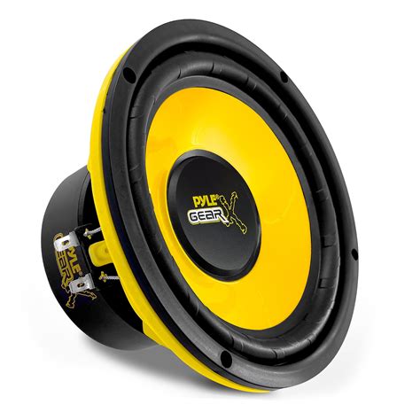 Buy Pyle Inch Mid Bass Woofer Sound Speaker System Pro Loud Range Audio Watt Peak