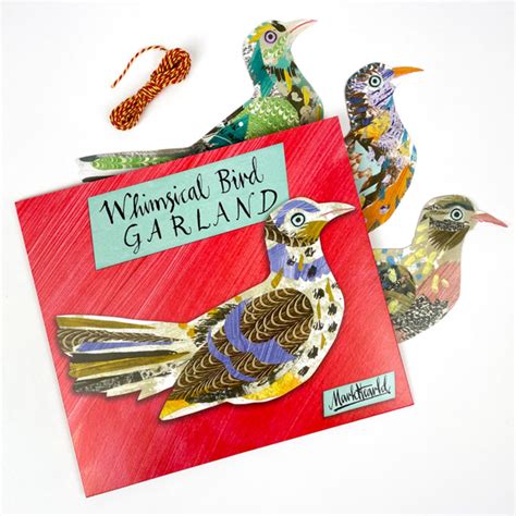 Mark Hearld Whimsical Bird Garland - Illustrated Living