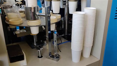 Small Cost Paper Cup Making Machine For Home Business Youtube