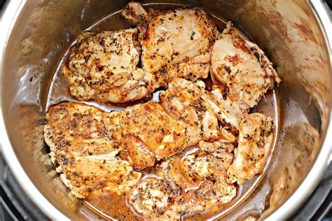 Comforting, hearty flavors made with few healthy whole foods from your. Juiciest Pressure Cooker Chicken Thighs | Recipe ...