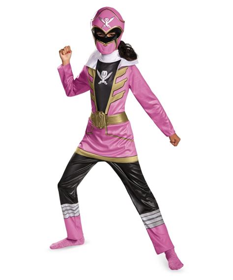 Pink Power Ranger Super Megaforce Girls Costume Girls