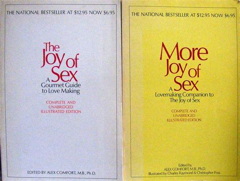The Joy Of Sex And More Joy Of Sex Unabridged And Illustrated Both Titles In One Lot Alex
