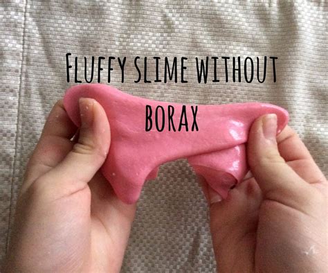 New slime making tutorial diy no detergent! Fluffy Slime Without Borax Diy : 3 Steps (with Pictures) - Instructables