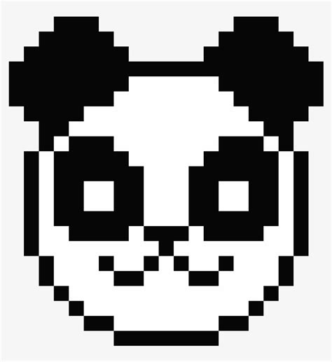 To begin creating our circle, we first need a template. Panda Face - Circle Pixel Art Png Transparent PNG ...