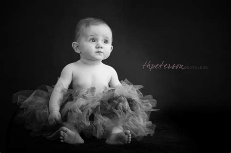 Miss Addi Turns 6 Months Old Topeka Ks Professional Baby Photographer