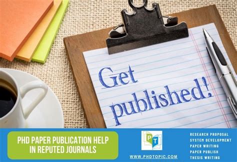 Phd Paper Publication Help In High Impact Factor Reputed Journals