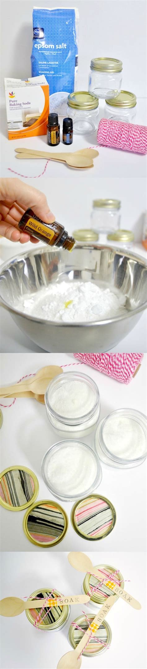 Learn How To Make DIY Bath Salts With Your Favorite Essential Oils You Ll Also Decorate The
