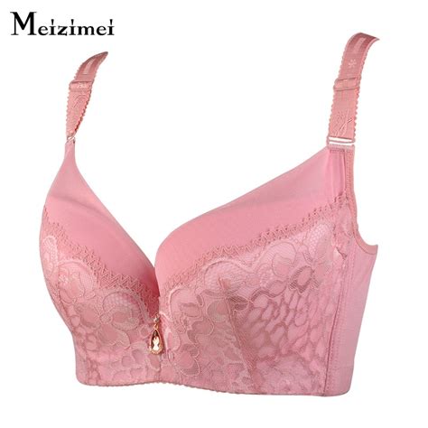 Meizimei Fashionable Bh Super Push Up Lace Bras For Women Plus Size Underwear Sexy Intimates