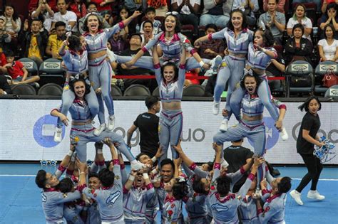 Look The Uaap Cheerdance Competition In Pictures Abs Cbn News