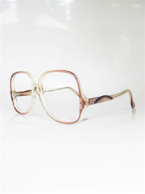 80s pink eyeglasses oversized geek chic eyeglass frames womens