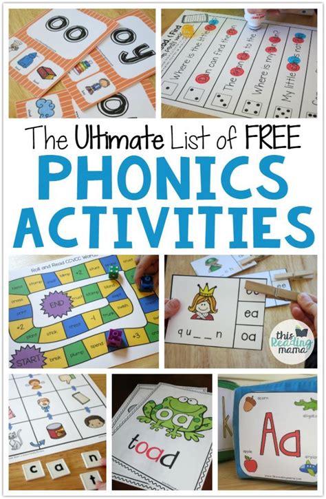 Phonics Activities For 2 Year Olds Ronald Adams Reading Worksheets