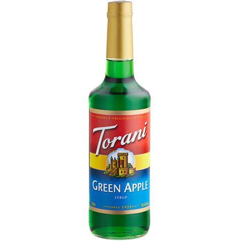 Torani Green Apple Flavoring Syrup 750 ML
