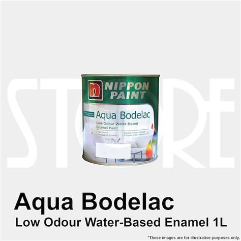 Nippon Paint Aqua Bodelac Mattglossy 1l5l Shopee Singapore