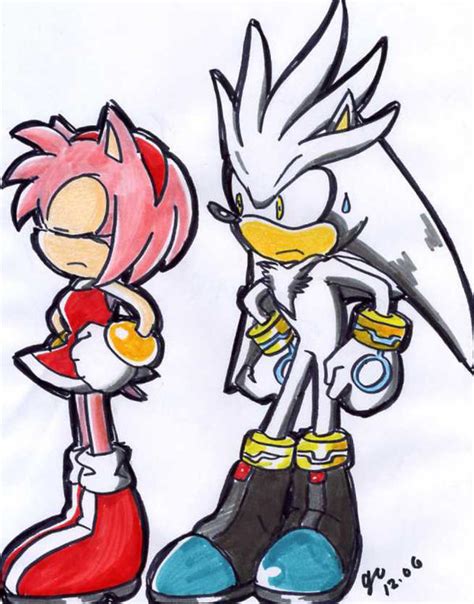 Amy And Silver By Ihearrrtme On Deviantart