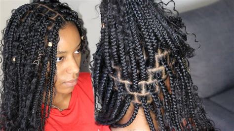 How To Goddess Box Braids Video Black Hair Information