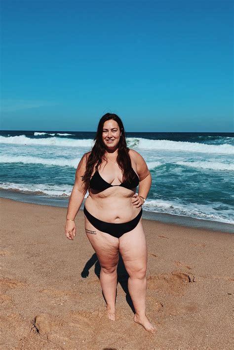 Plus Size Swimwear For A Big Belly Girl Got Curves