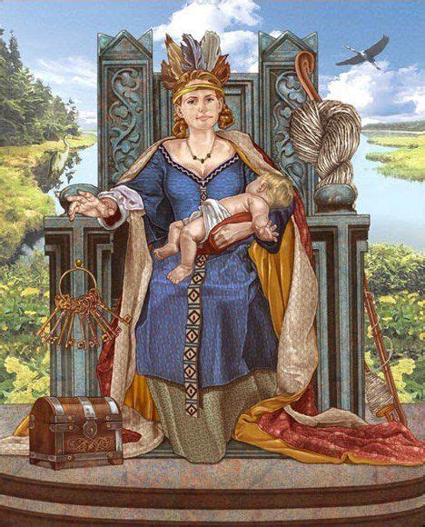 Frigg Norse Goddess Mother And Queen Of Asgard Bavipower Blog