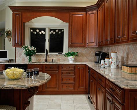 Kitchen Paint Colors For Cherry Wood Cabinets