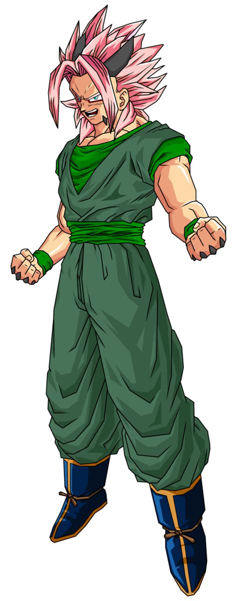 Budokai tenkaichi 4, originally published in japan as dragon ball z: Xicor/Zaiko Super Saiyajin Rose by Perfectdranzer | Goku black, Dragon ball, Fan art