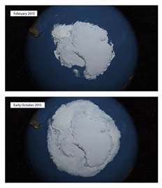 Climate Change Indicators Antarctic Sea Ice Climate Change