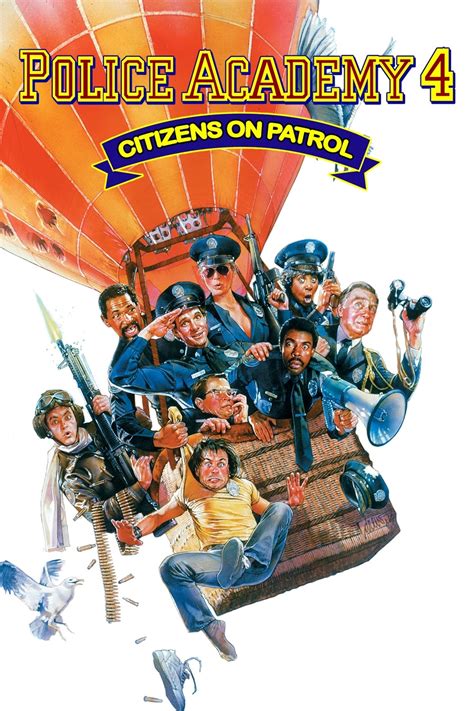 Police Academy 4 Citizens On Patrol 1987 Posters — The Movie