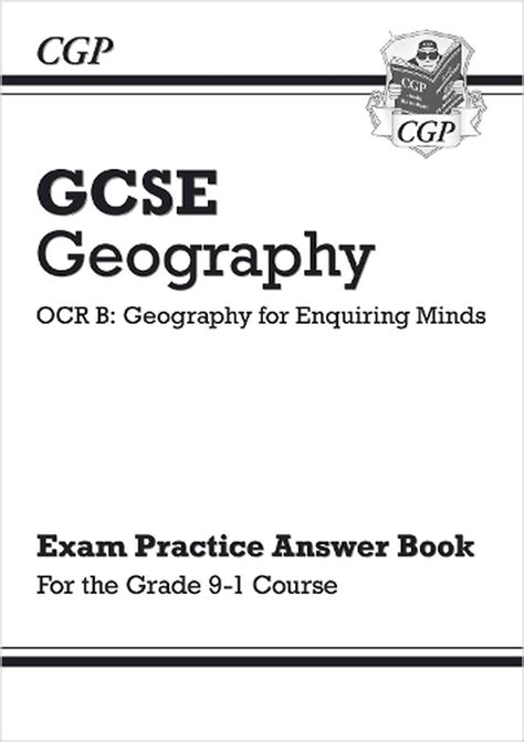 Gcse Geography Ocr B Answers For Workbook By Cgp Books Paperback