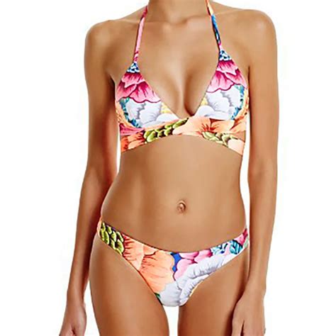 New Sexy Bikinis Set Women S Swimsuits Biquinis Beach Bandeau Bathing Suit Bandage Halter