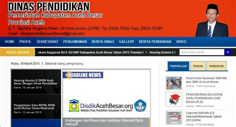 Branding tidak pernah semudah ini! Alamat Dinas Pendidikan Kabupaten Aceh Besar | Alamat ...