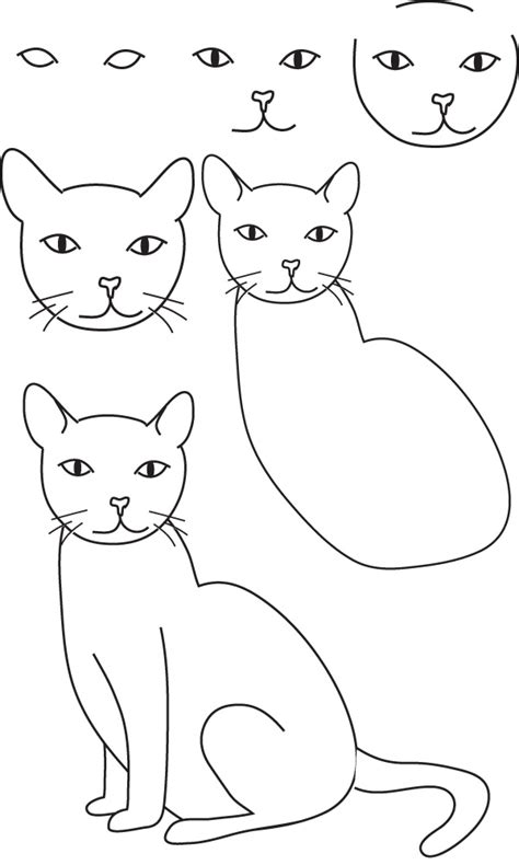 .en vidéo, je vous montre comment dessiner un chat en employant une technique simple. Comment apprendre a un chat
