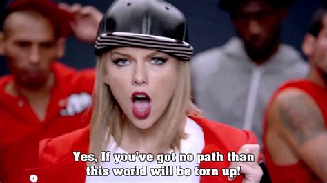 Taylor Swift Shake It Off Reversed With Lyrics Youtube