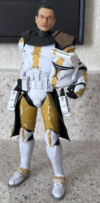 Clone Commander Bly Phase 1 Star Wars Clone Wars Custom Action Figure