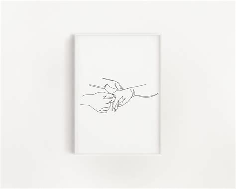 Continuous one line drawing of dollar coin on the palm hand vector minimalism. Holding Hands Printable Line marriage proposal drawing ...