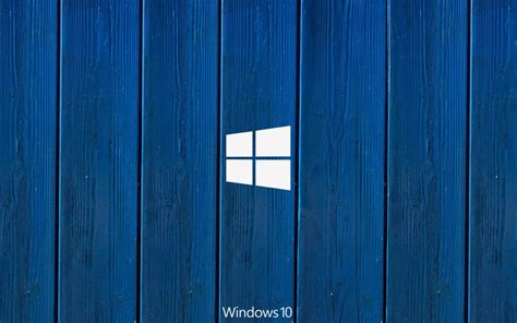 デスクトップ壁紙 1680x1050 Px 青 Windows 10 木材 1680x1050 Wallhaven