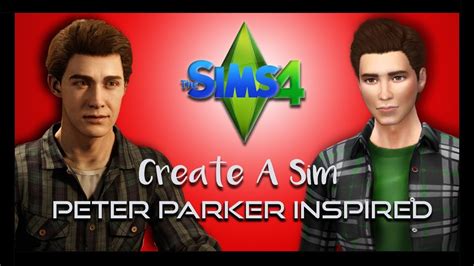 Peter Parker From Spider Man Ps4 Inspired Sims The Sims 4 Create A