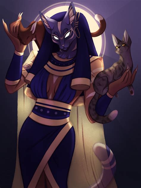 Egyptian Mythology Mythology Art Egyptian Goddess Bastet Goddess