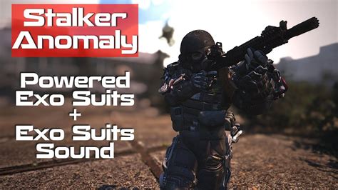 Stalker Anomaly Powered Exo Suits And Exo Suits Sounds Youtube