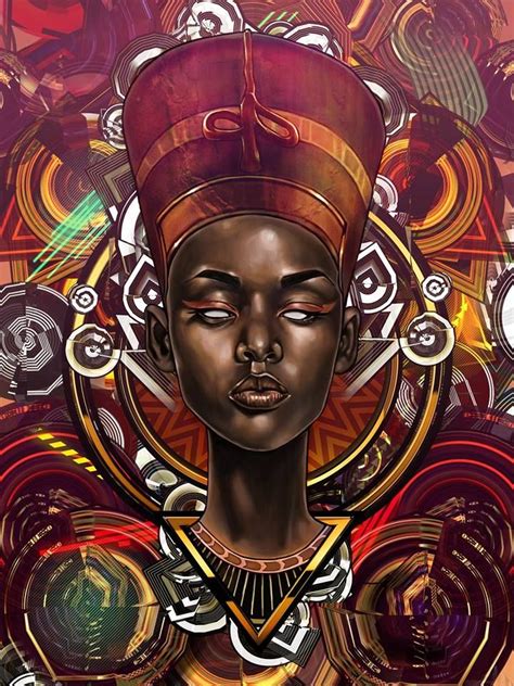 Burner Loves Beauty — Theurbansensualist Fyblackwomenart Nefertiti Nefertiti Art African
