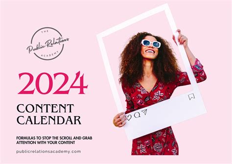 2024 Content Calendar Talia Davis Pr