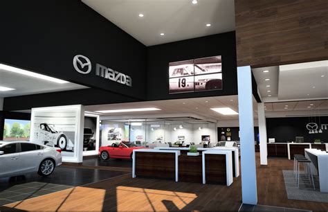Mazda Announces All New Retail Evolution Dealership Design Inside Mazda