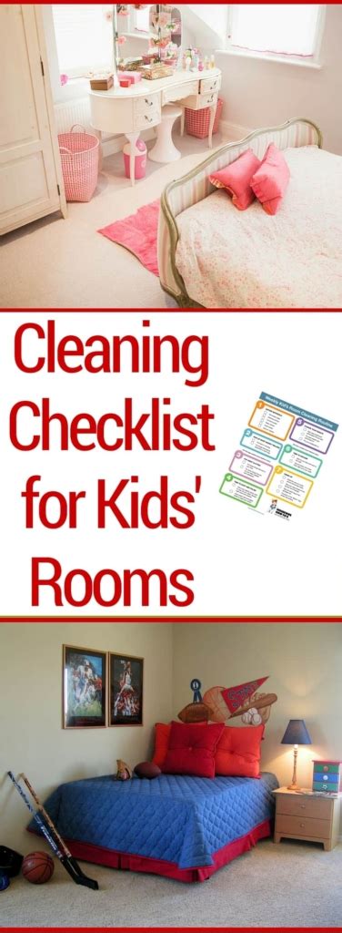 Check spelling or type a new query. Cleaning Checklist for Kids' Rooms: Free Printable