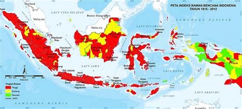 Peta Daerah Rawan Gempa Di Indonesia Kenang Kembali Bencana Alam My