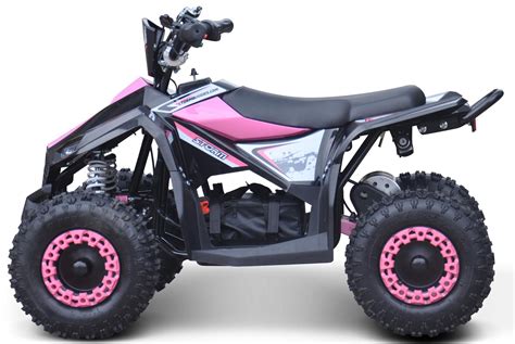 Renegade 1000w Electric Kids Quad Bike Pink Storm Buggies