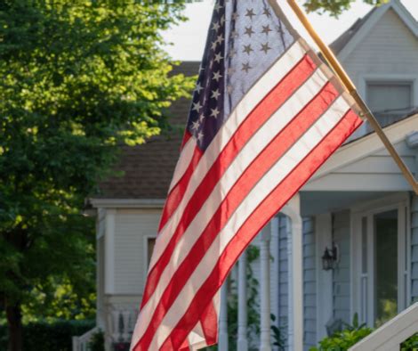 How To Properly Display The American Flag At Home Utica Ny Scalzo